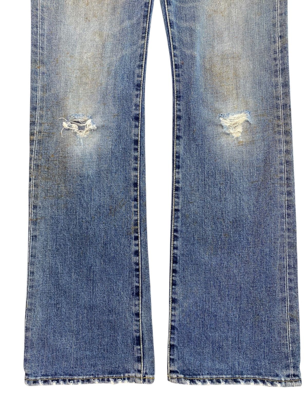 Uniqlo Vintage Uniqlo Rusty Wash Stye Flare Jeans Size US 30 / EU 46 - 9 Thumbnail
