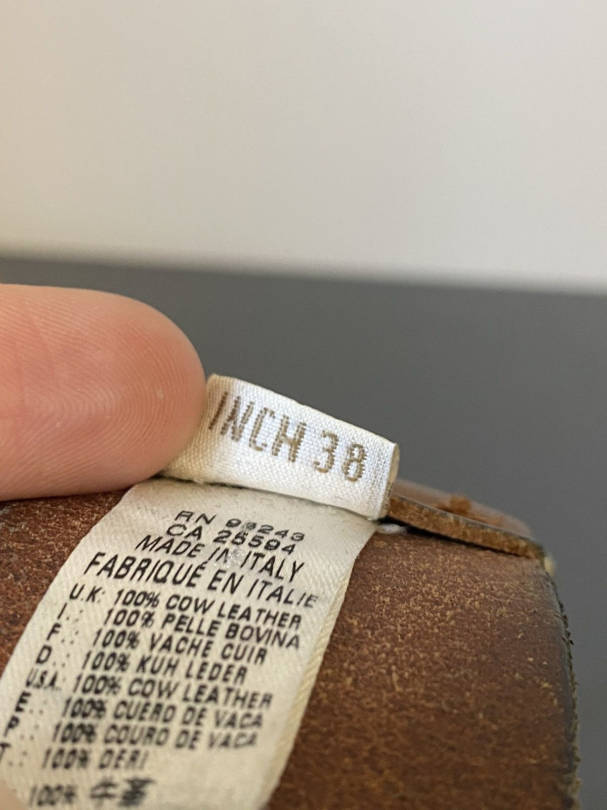 Diesel 🔥 VINTAGE 2000s DIESEL Y2K RARE RETRO BROWN LEATHER BELT🔥 Size ONE SIZE - 14 Thumbnail