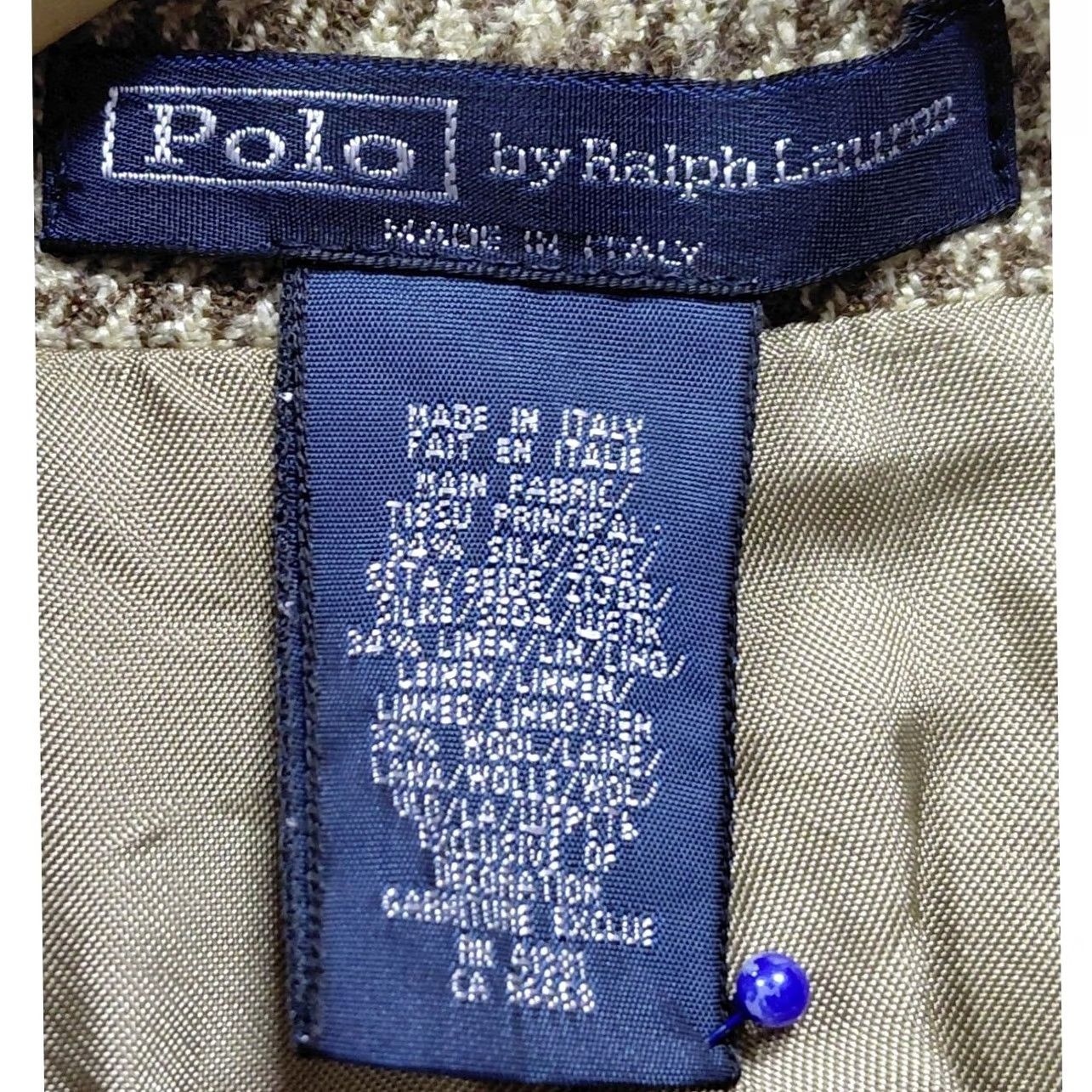 Polo Ralph Lauren Polo by Ralph Lauren Blazer Brown Plaid Wool Long Sleeve Size 8 Made in Italy Women Size M / US 6-8 / IT 42-44 - 6 Thumbnail