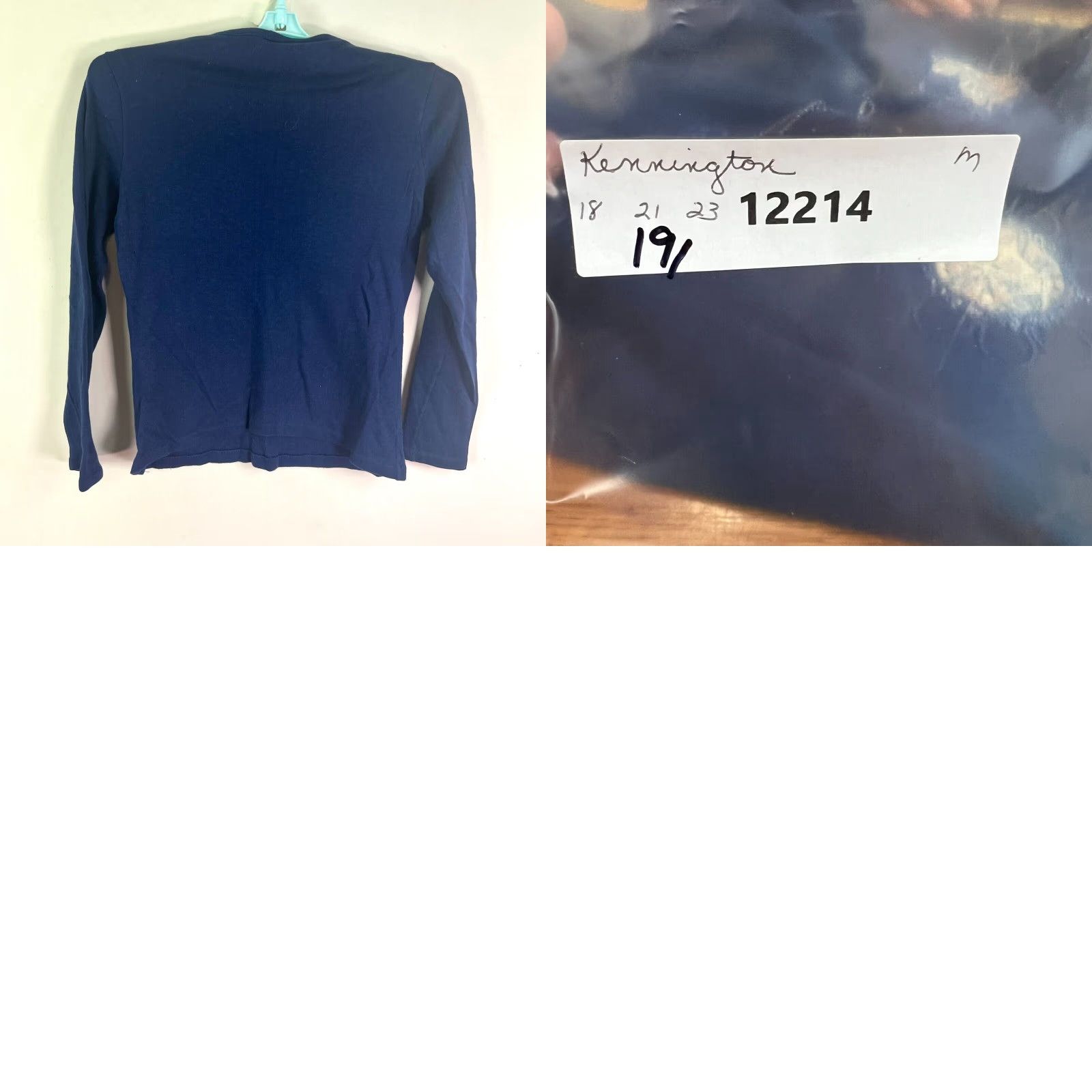 Vintage VINTAGE Kennington Floral Embroidered Sweatshirt Womens M Blue Size M / US 6-8 / IT 42-44 - 8 Thumbnail