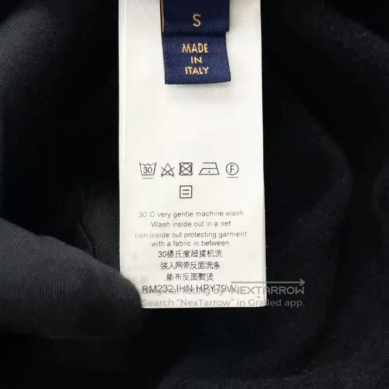 Other Louis Vuitton Black Striped Cotton Blend Sweatshirt . Size S / US 4 / IT 40 - 6 Thumbnail