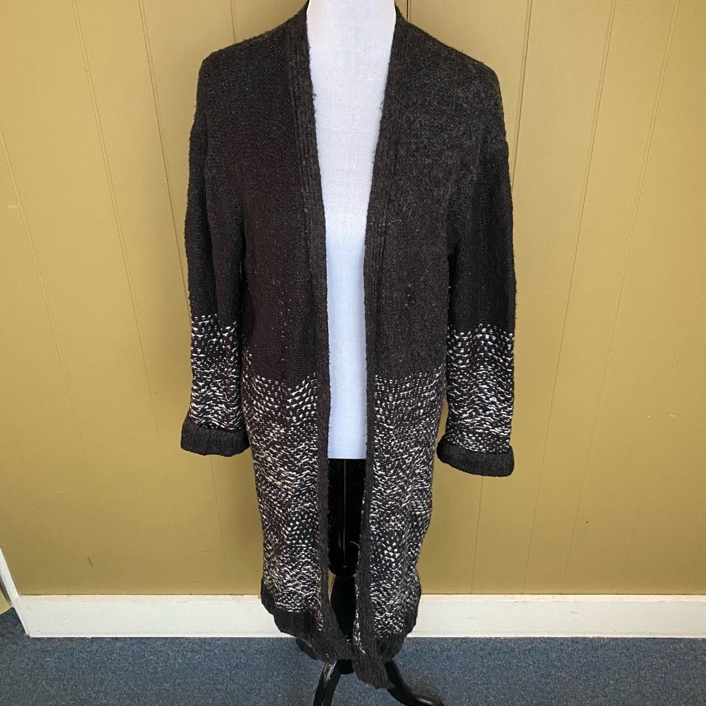 Other Universal thread women M open front Longsleeve cardigan blac Size M / US 6-8 / IT 42-44 - 1 Thumbnail