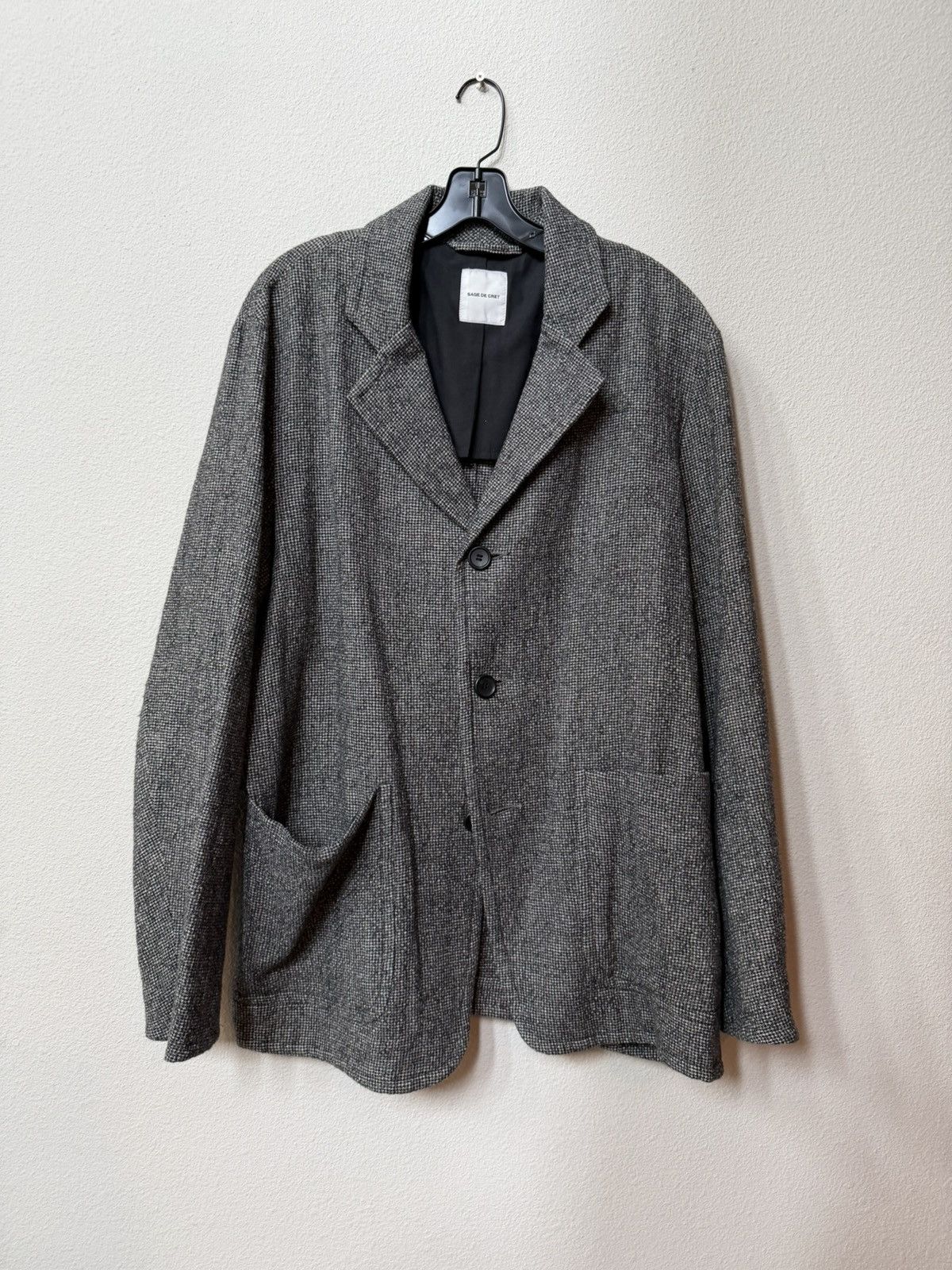 Sage De Cret Gunclub wool suit jacket XL Size US XL / EU 56 / 4 - 1 Thumbnail