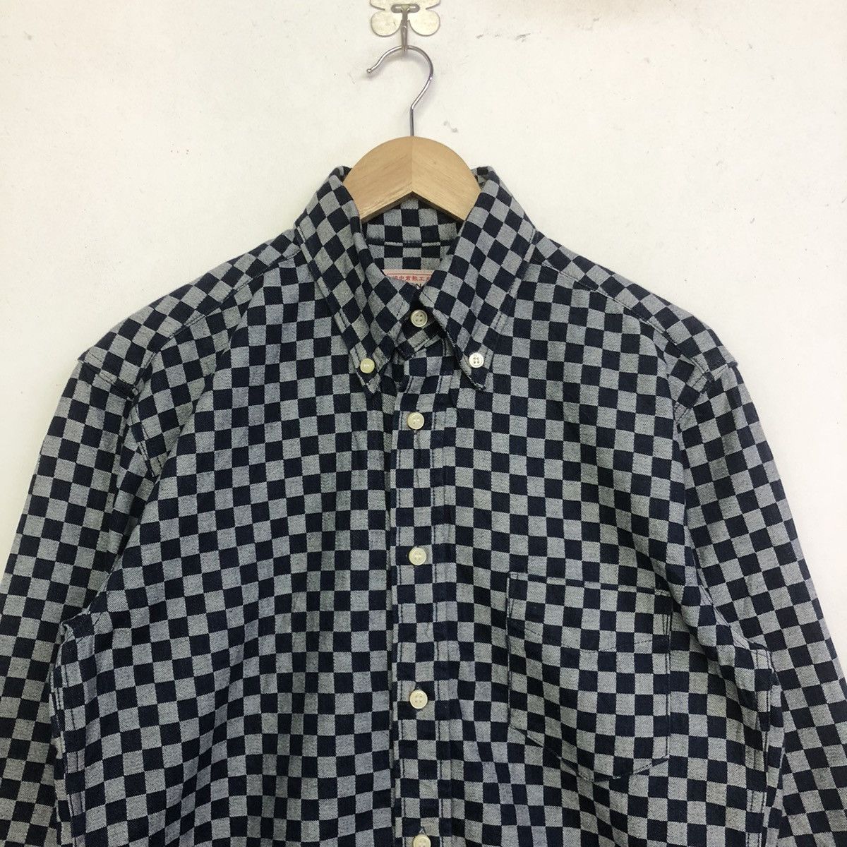 Eternal ETERNAL INDIGO CHECKERED BUTTON SHIRT Size US M / EU 48-50 / 2 - 2 Thumbnail