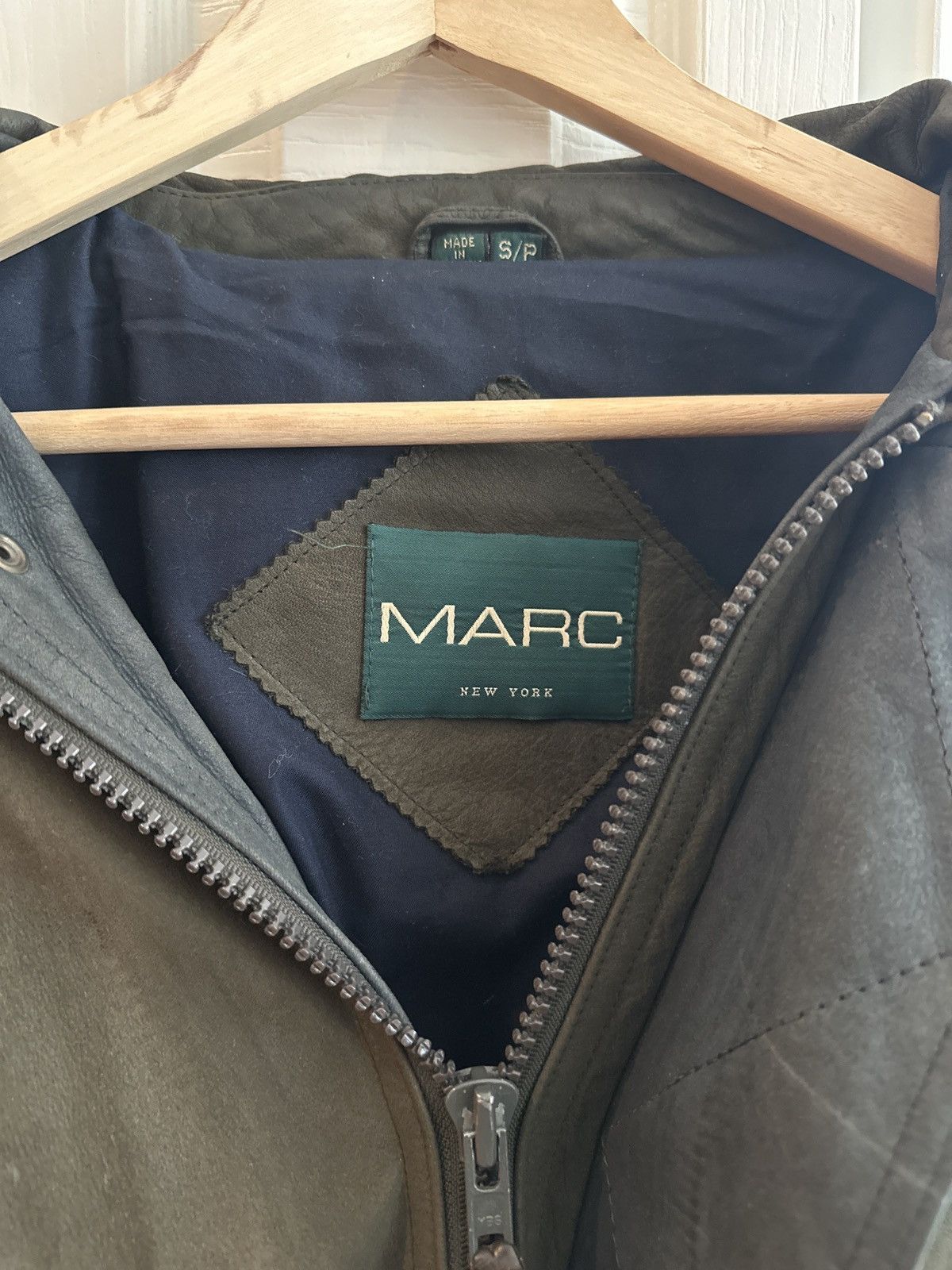 Andrew Marc × Vintage Marc NY by Andrew Marc - Heavy Leather Parka Size US M / EU 48-50 / 2 - 3 Thumbnail