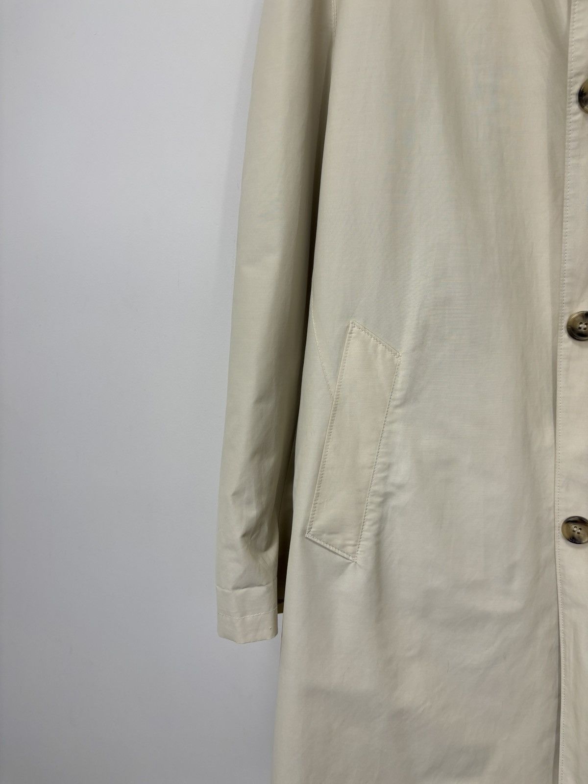 Corneliani Corneliani Men’s Italian Classic Luxury Nylon Trench Coat Size US L / EU 52-54 / 3 - 9 Thumbnail