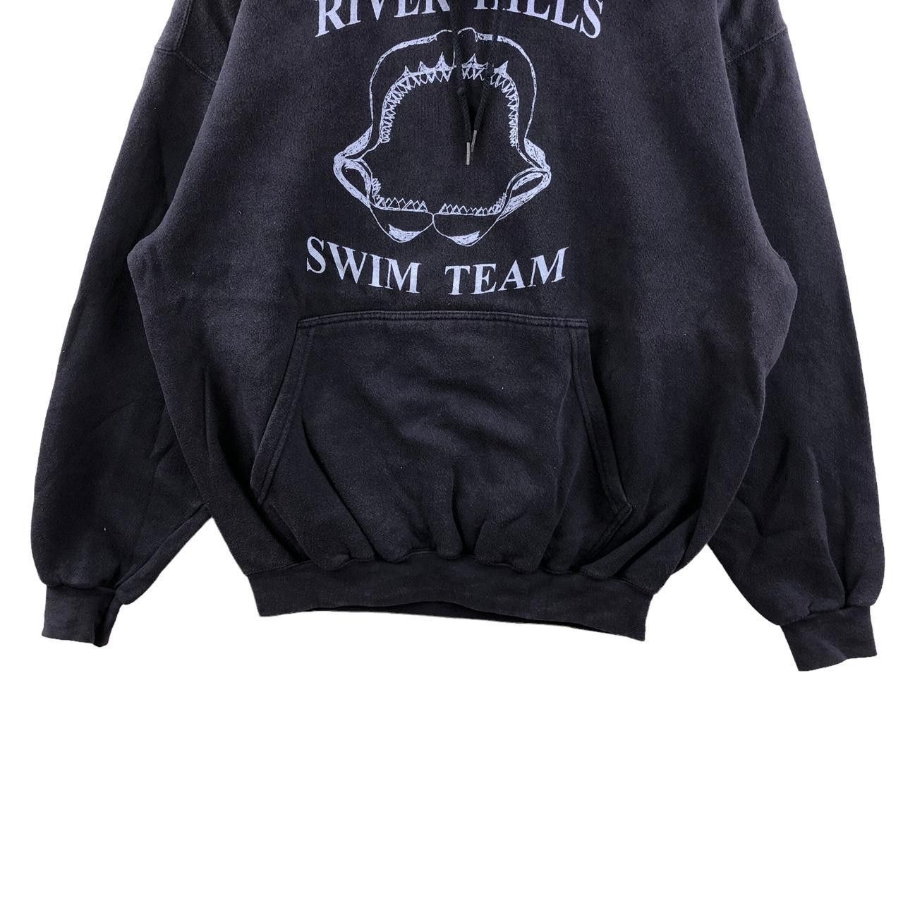 Champs Sport Vintage CHAMPS SPORT River Hills Swim Team Hoodie Sweatshirt Size XL / US 12-14 / IT 48-50 - 4 Thumbnail