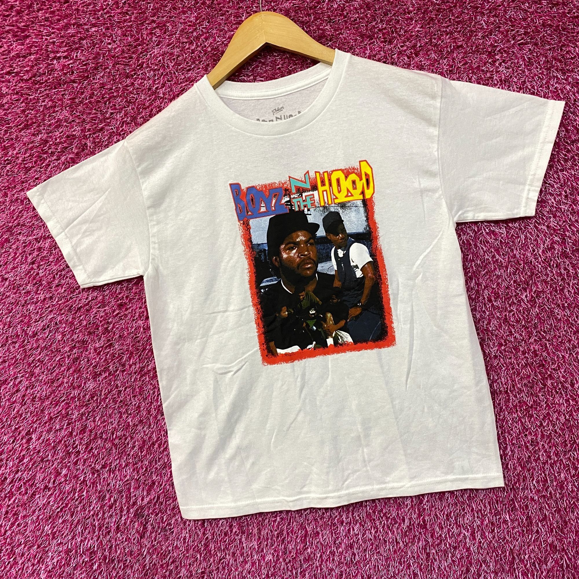 Rap Tees Boyz In The Hood Ice Cube Movie Poster T-Shirt Small Size US S / EU 44-46 / 1 - 3 Thumbnail