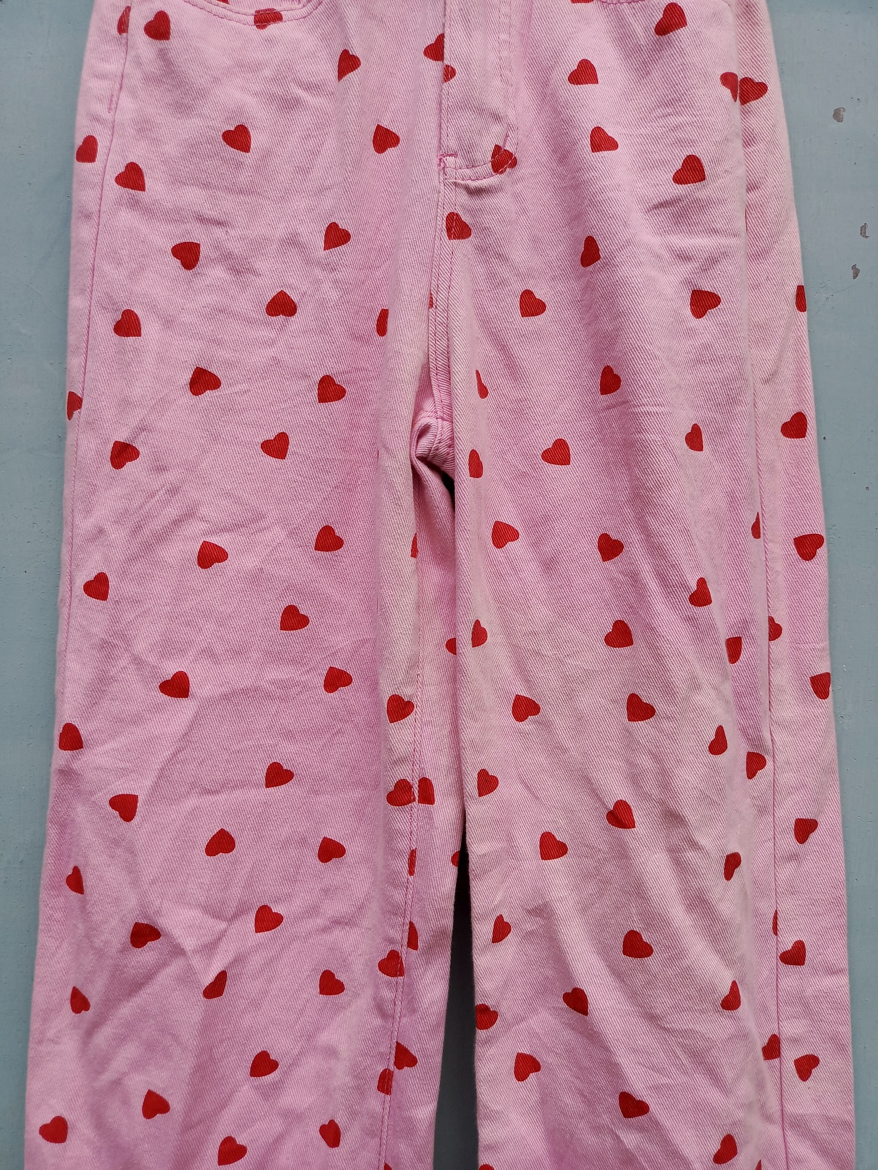 Shein Shein High Waist Heart Print Size 26" / US 2 / IT 38 - 4 Thumbnail
