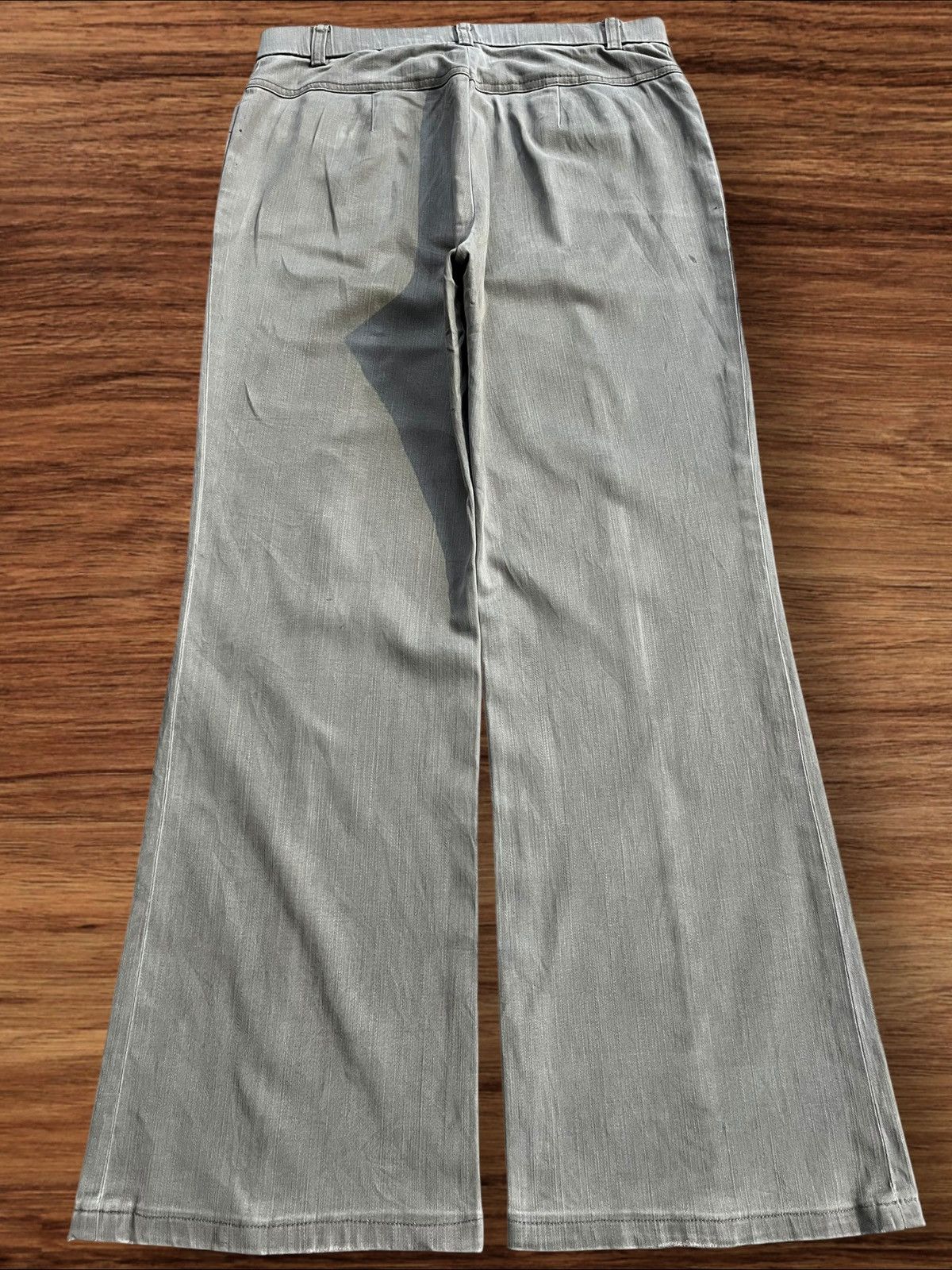 Japanese Brand Vintage Japanese Brand Double Pocket Pleats Flare Pants Size 27" / US 4 / IT 40 - 2 Thumbnail