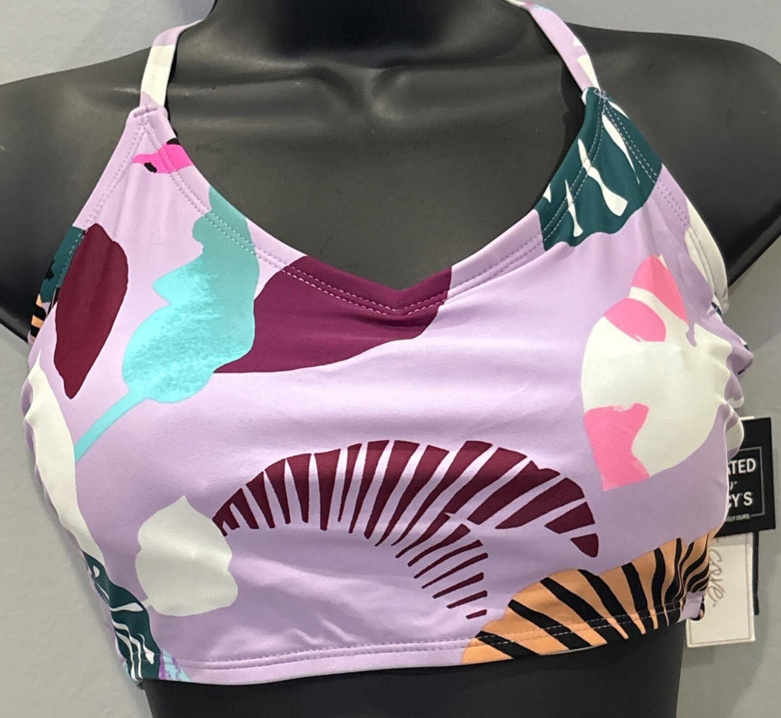 Other Salt & Cove bikini top size D/DD multicolor nwt macys bundle Size ONE SIZE - 1 Thumbnail