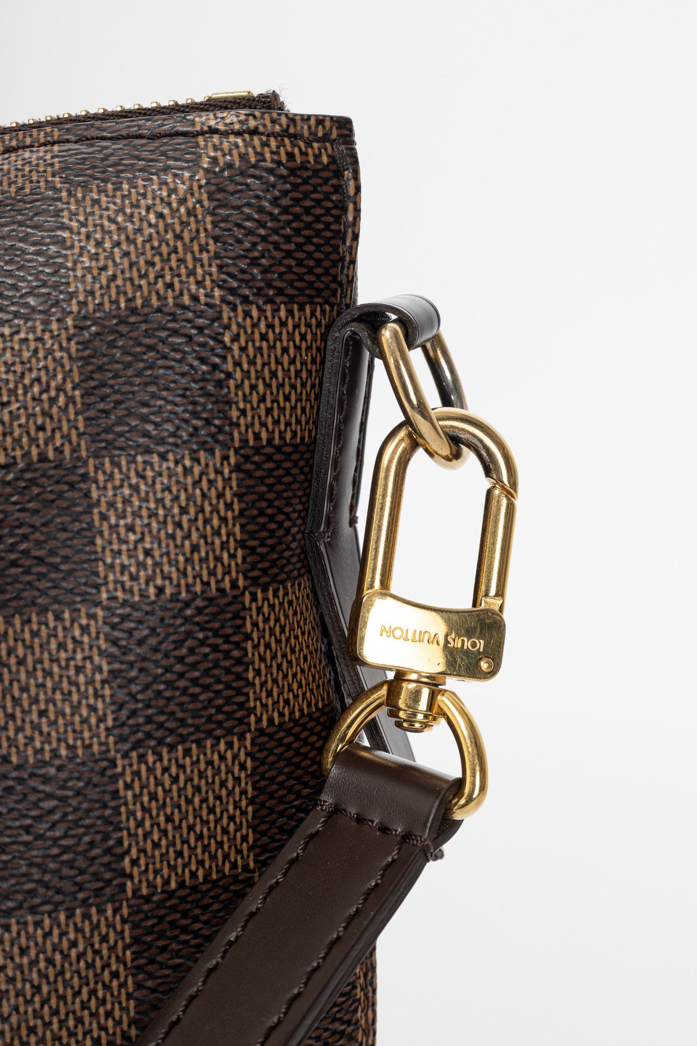 Louis Vuitton Louis Vuitton Siena MM Damier Ebene Canvas Tote Size ONE SIZE - 8 Thumbnail