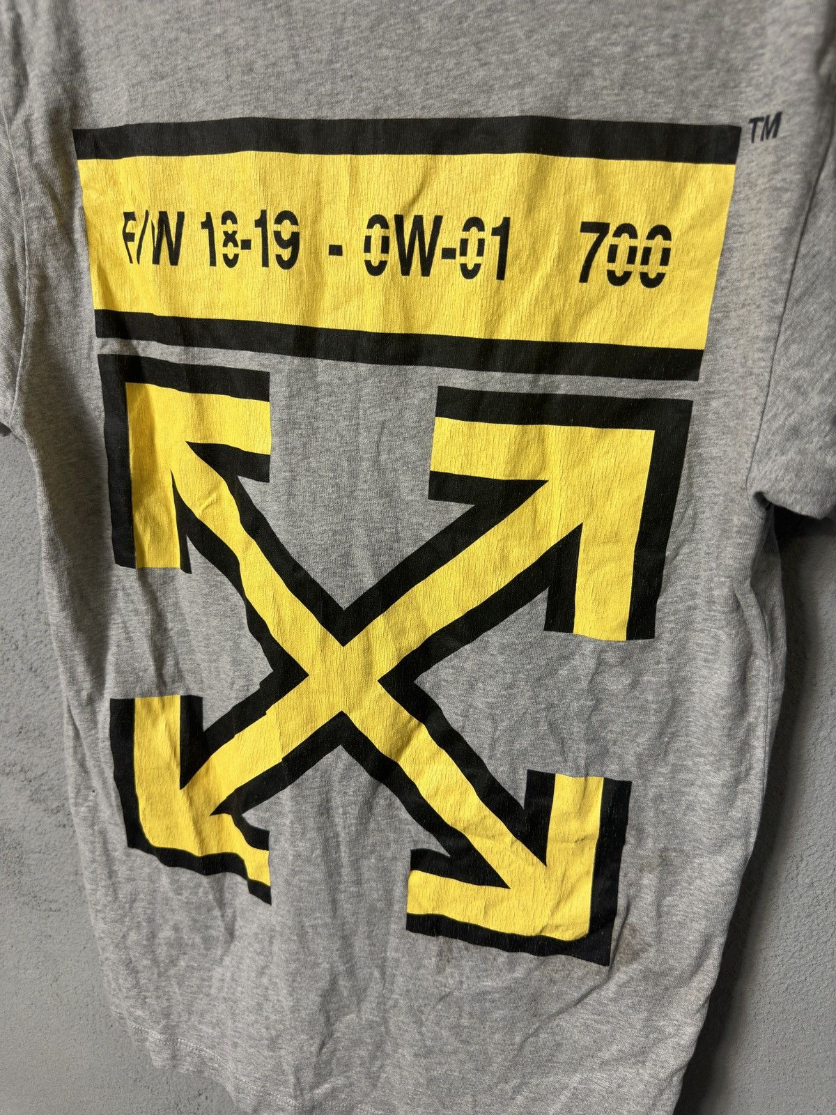 Off-White Off White Grey T-Shirt Size US XS / EU 42 / 0 - 2 Thumbnail