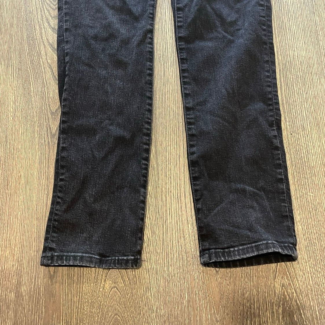 American Eagle Outfitters American Eagle Mens Airflex+ Slim Straight Jeans Black 32x32 Size US 32 / EU 48 - 2 Thumbnail