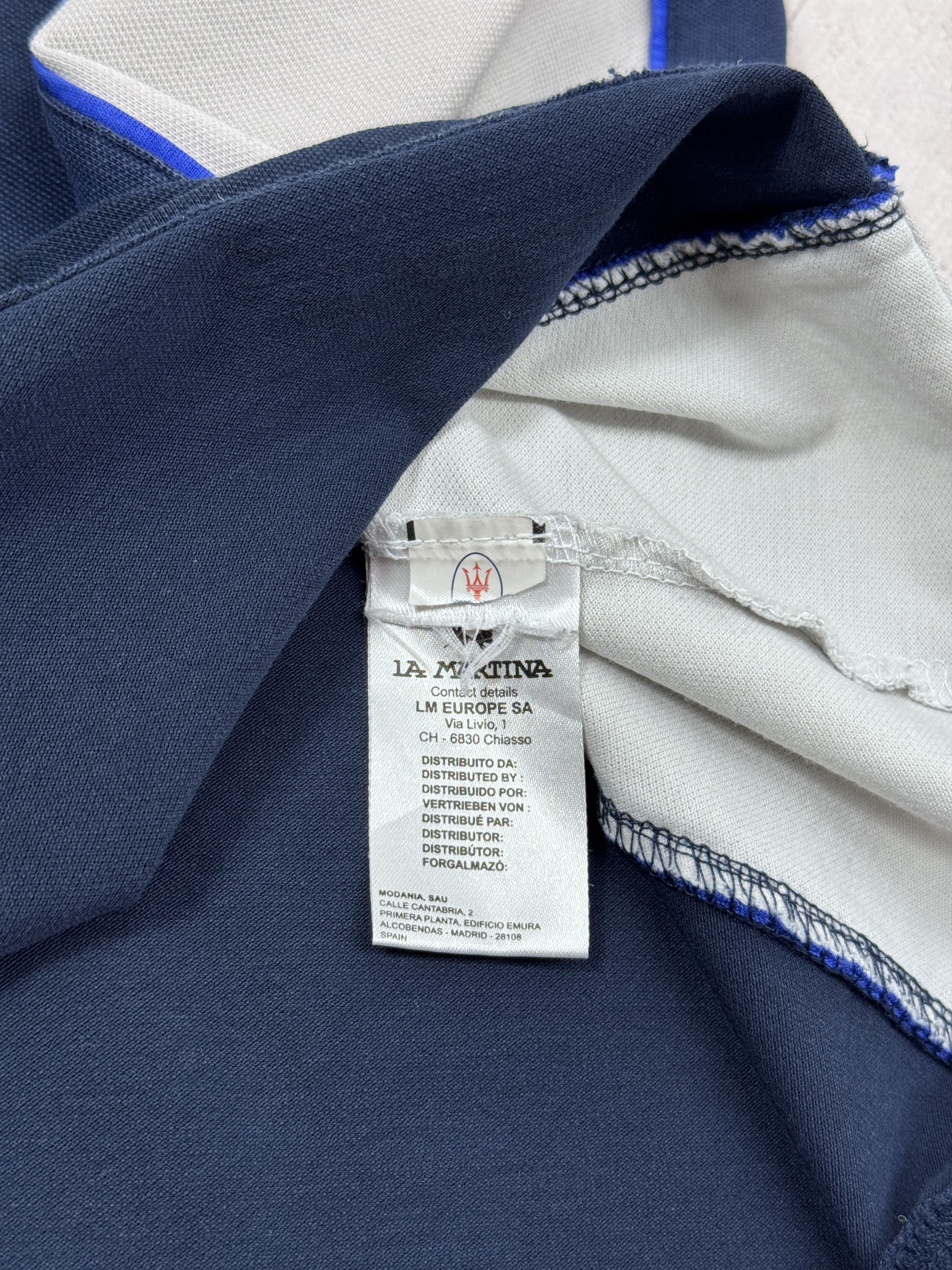 La Martina La Martina Polo Team T-Shirt #3 MASERATI x2 pieces Size US M / EU 48-50 / 2 - 20 Thumbnail
