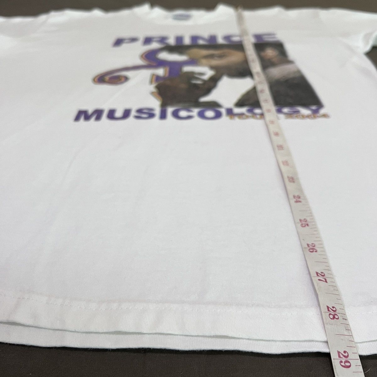 Rap Tees Vintage 2004 Prince MUSICOLOGY TOUR Tee R&B Funk Psychedelic Size US L / EU 52-54 / 3 - 7 Thumbnail
