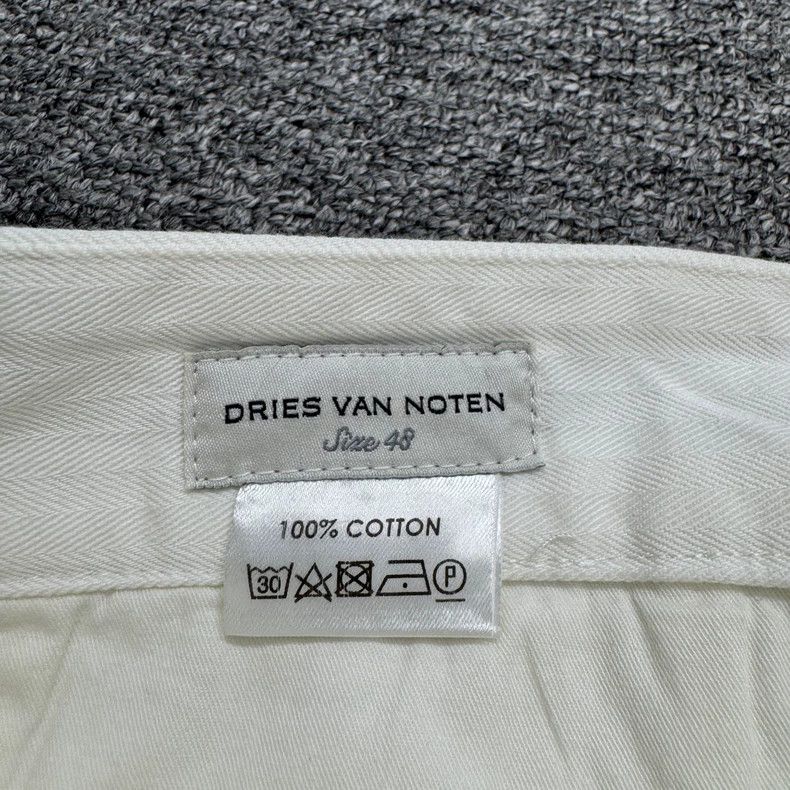 Dries Van Noten Dries Van Noten size:48 White casual pants Size US 32 / EU 48 - 2 Thumbnail