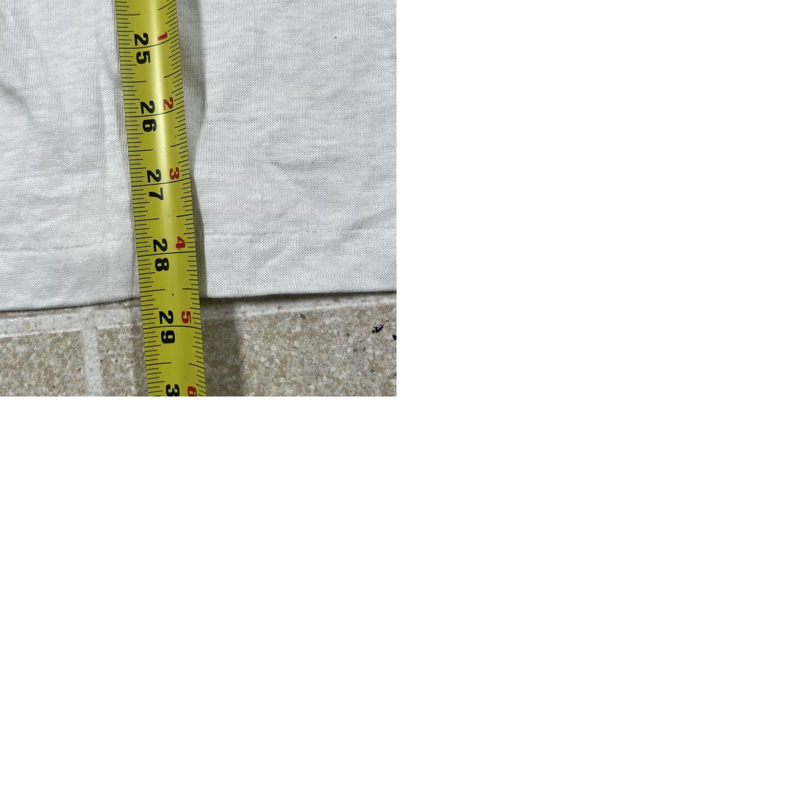 Hanes VINTAGE Hanes Masters Swimming Championship Ringer TShirt XL White Made in USA Mens Size US XL / EU 56 / 4 - 9 Thumbnail
