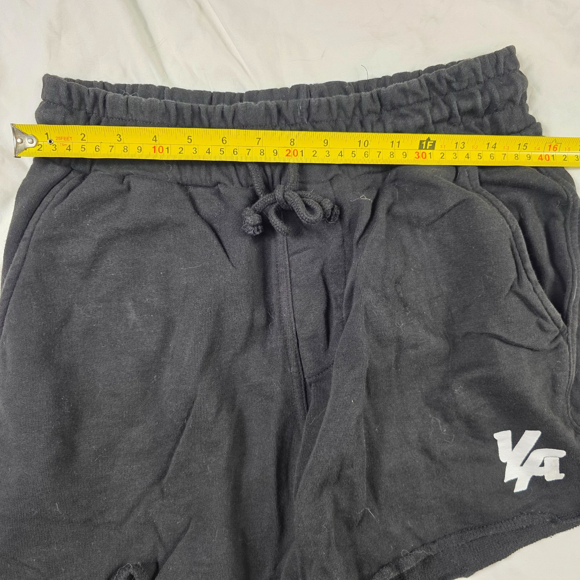 YoungLA YoungLA Womens Large Black Athletic Shorts Comfort Fit Casua Size 28" / US 6 / IT 42 - 8 Thumbnail