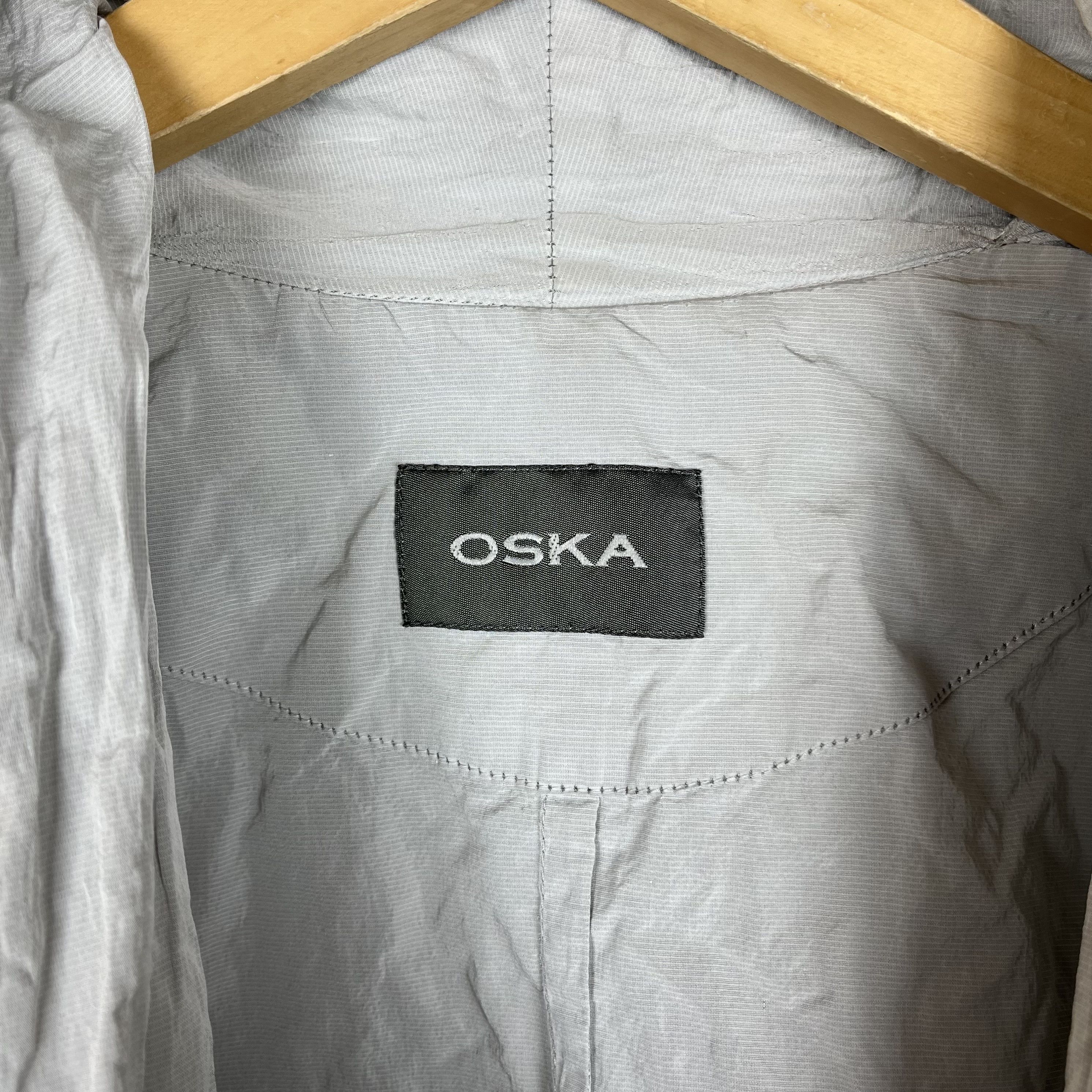 OSKA Ladies OSKA Avant-Garde Nylon Open Kimono Jacket Size M / US 6-8 / IT 42-44 - 8 Thumbnail