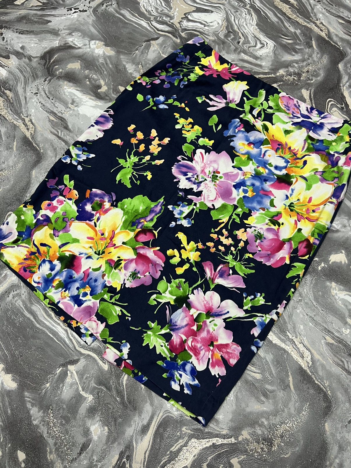 Polo Ralph Lauren × Vintage Gucci style Polo vintage skirt floral retro style Size 28" / US 6 / IT 42 - 2 Thumbnail