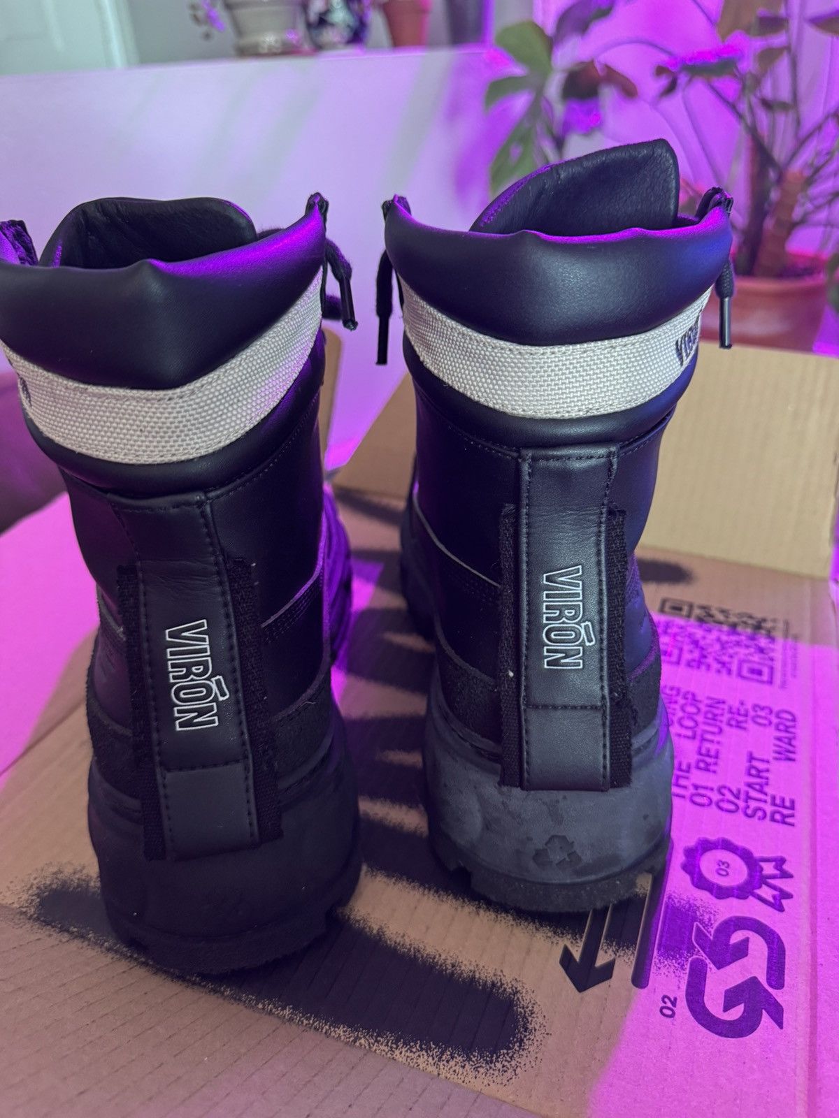 VIRON Virón Black Resist Boots Size US 8.5 / EU 41-42 - 5 Thumbnail