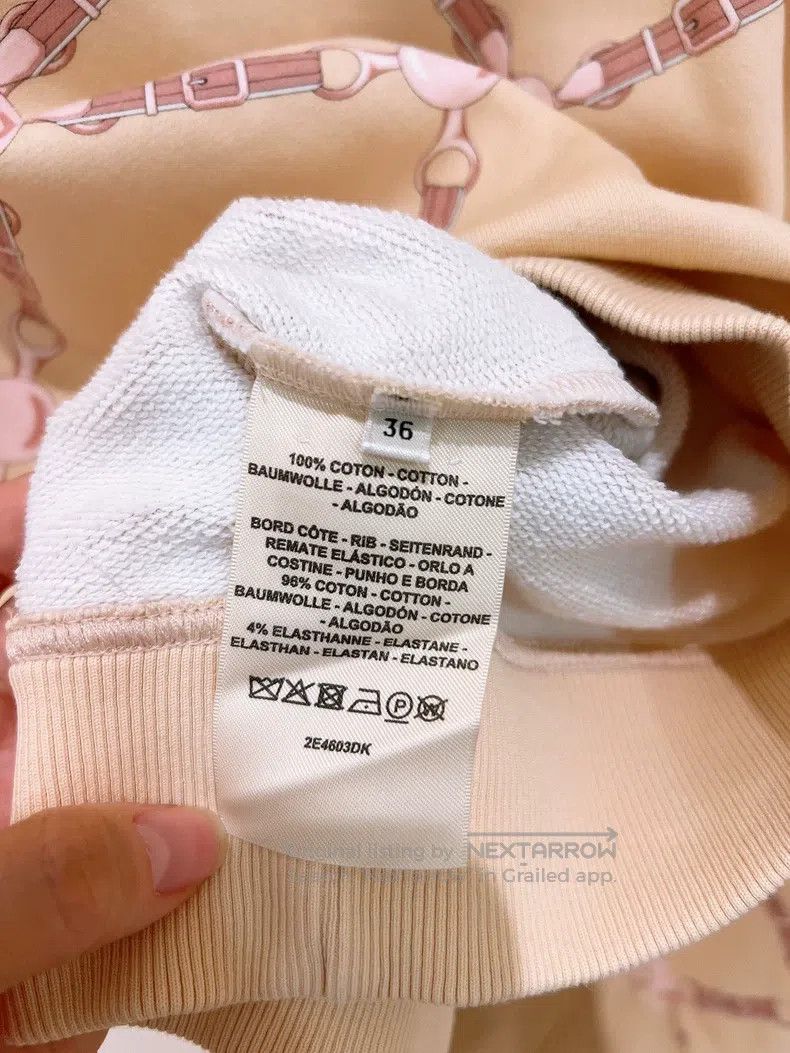 Hermes Hermes Grand celebration series printed sweatshirt Size XS / US 0-2 / IT 36-38 - 8 Thumbnail