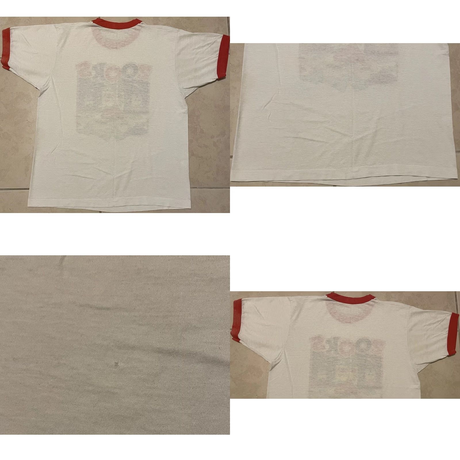 Vintage VINTAGE Zooks Bubble Gum Faded Ringer Shirt S White Crew Neck Graphic Tee Men Candy Grunge 80s 90s Cartoon Funny USA Single Stitch Size US S / EU 44-46 / 1 - 9 Thumbnail