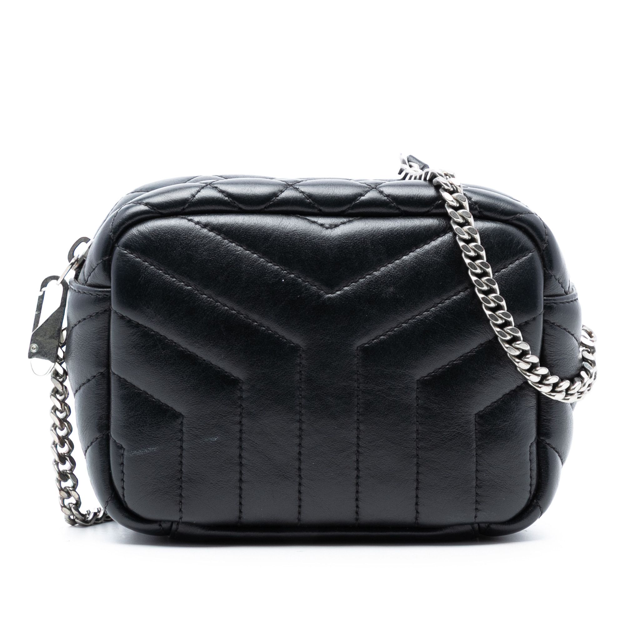 Yves Saint Laurent Yves Saint Laurent Small Matelasse Calfskin LouLou Bowling Bag Size ONE SIZE - 1 Thumbnail
