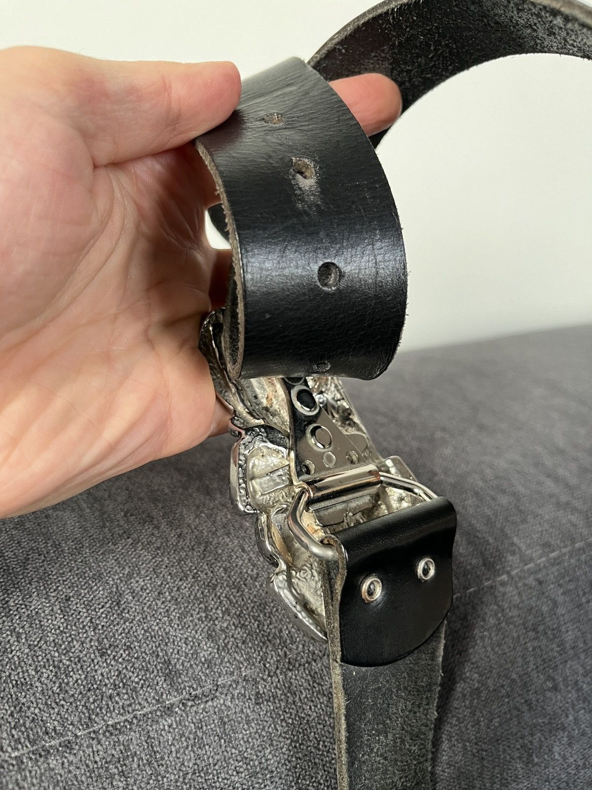 Cowboy Equipment Harley Davidson Motorcycles Biker Engine Heavy Belt Size ONE SIZE - 8 Thumbnail