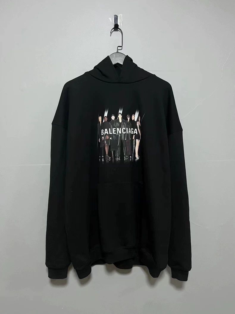 Balenciaga Balenciaga Portrait Band Hoodie-2506 Size US XS / EU 42 / 0 - 1 Thumbnail