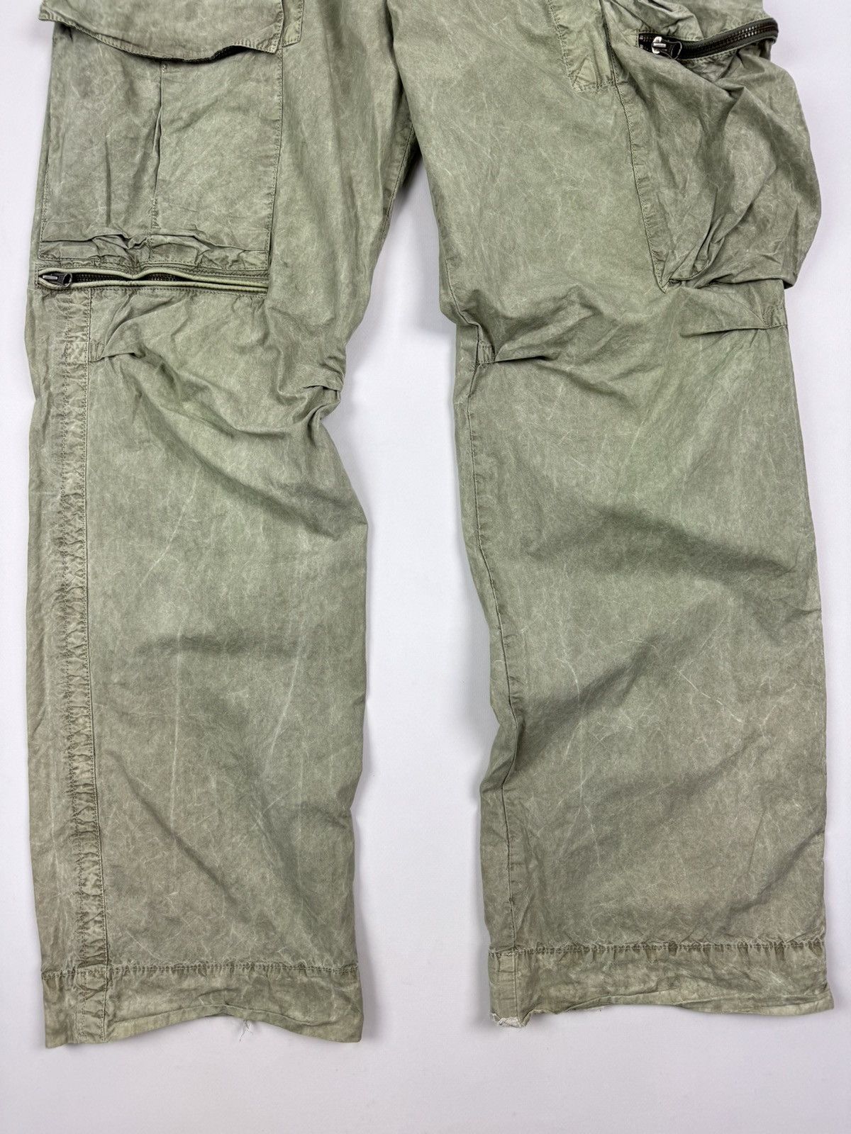 Pepe Jeans Pepe Jeans London Acid Washed Cargo Pants Size US 30 / EU 46 - 5 Thumbnail