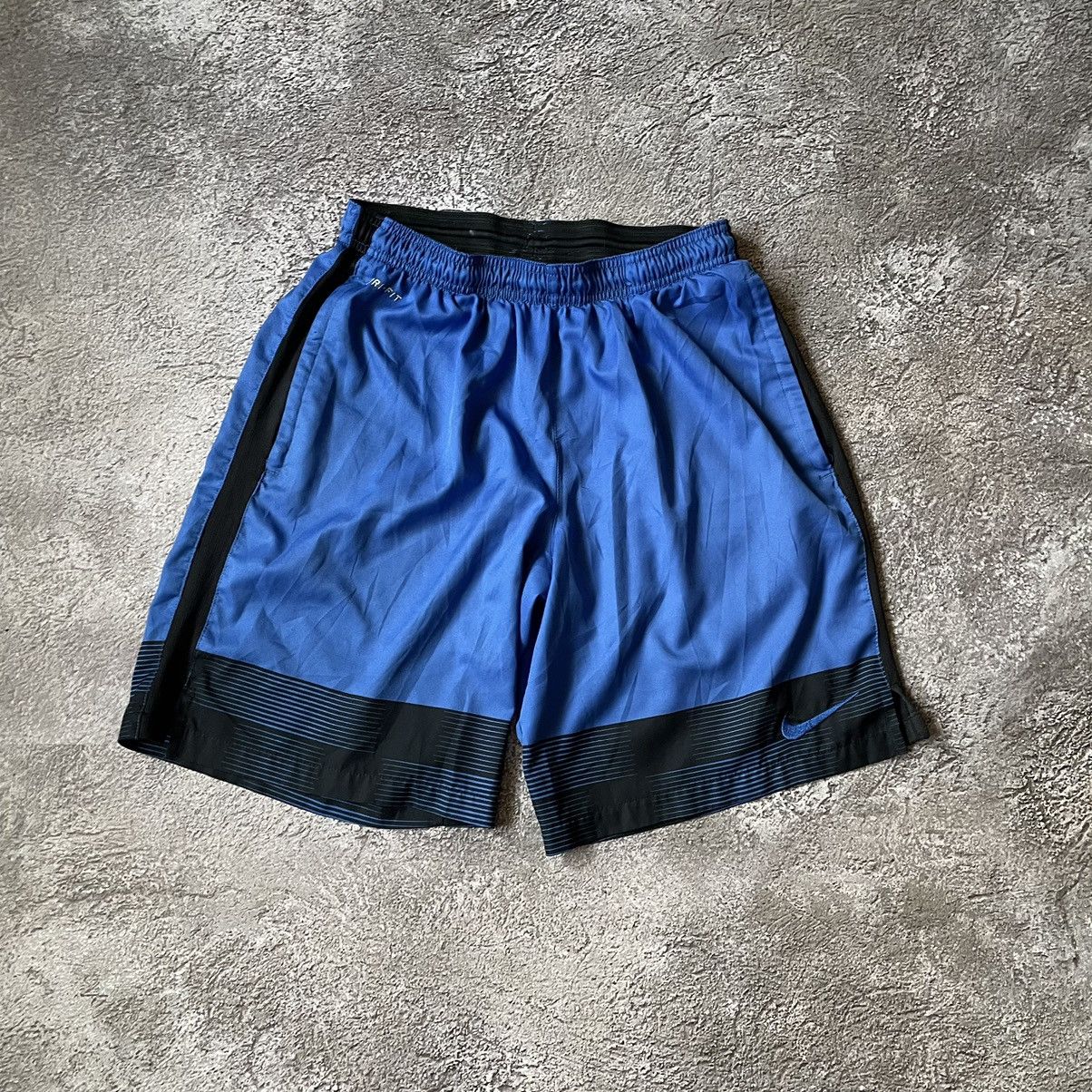 Vintage Vintage 90s Nike Baggy Shorts Y2K Streetwear Blue Washed 34 Size US 34 / EU 50 - 3 Thumbnail