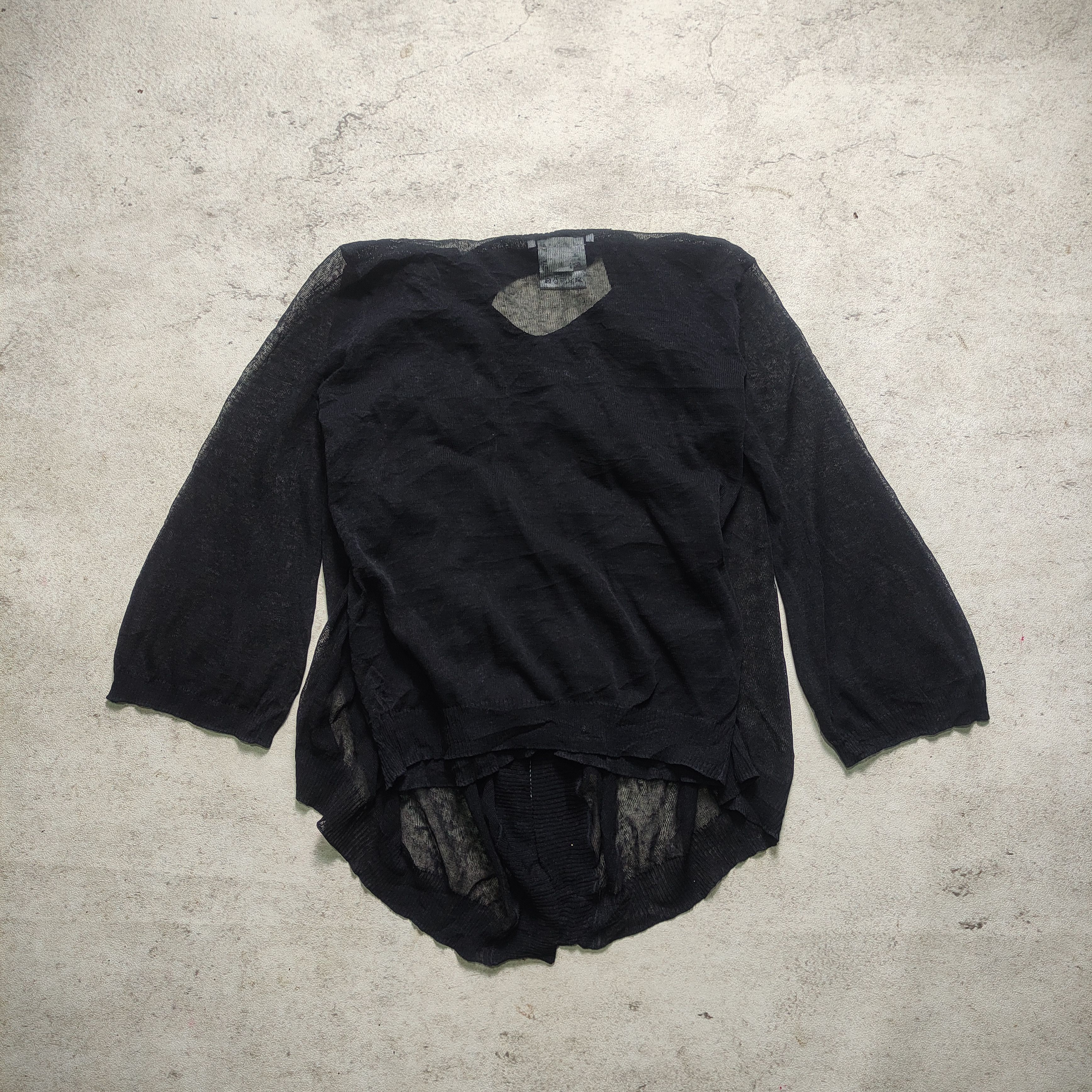 Designer × Givenchy Givenchy Mesh Asymmetric Style Avant Garde Size XS / US 0-2 / IT 36-38 - 5 Thumbnail