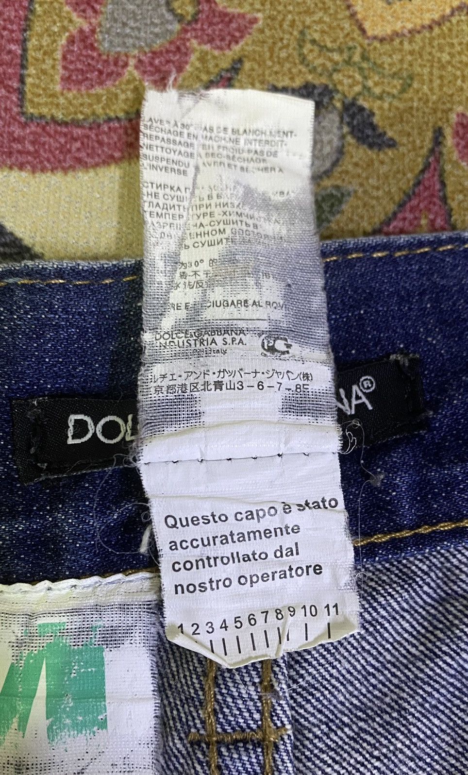 Dolce & Gabbana × Vintage 🔥RARE🔥DOLCE & GABBANA Distressed Denim Size US 33 - 14 Thumbnail