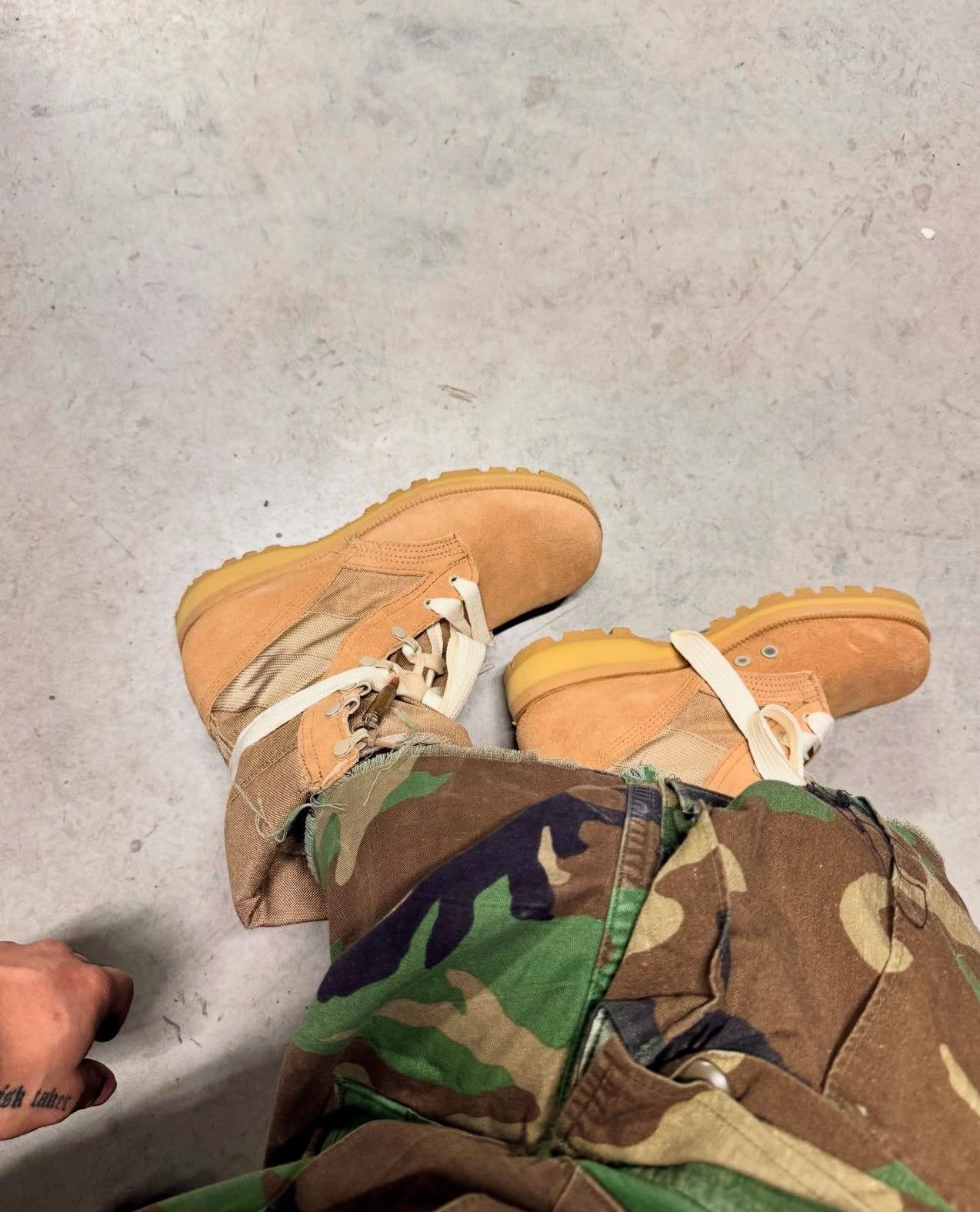 Vintage Sandstorm DS-1 Combat Boots Size US 10.5 / EU 43-44 - 3 Thumbnail