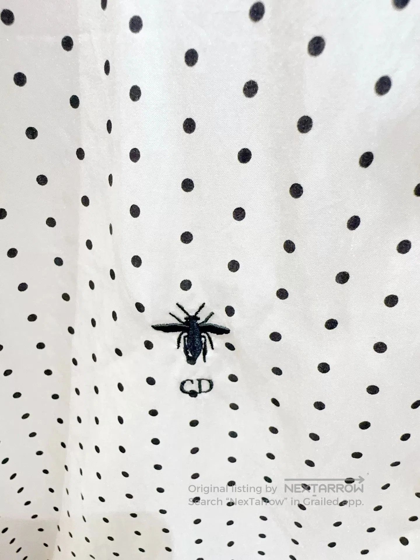 Dior Dior Bee Shirt. Size US XXS / EU 40 - 2 Thumbnail