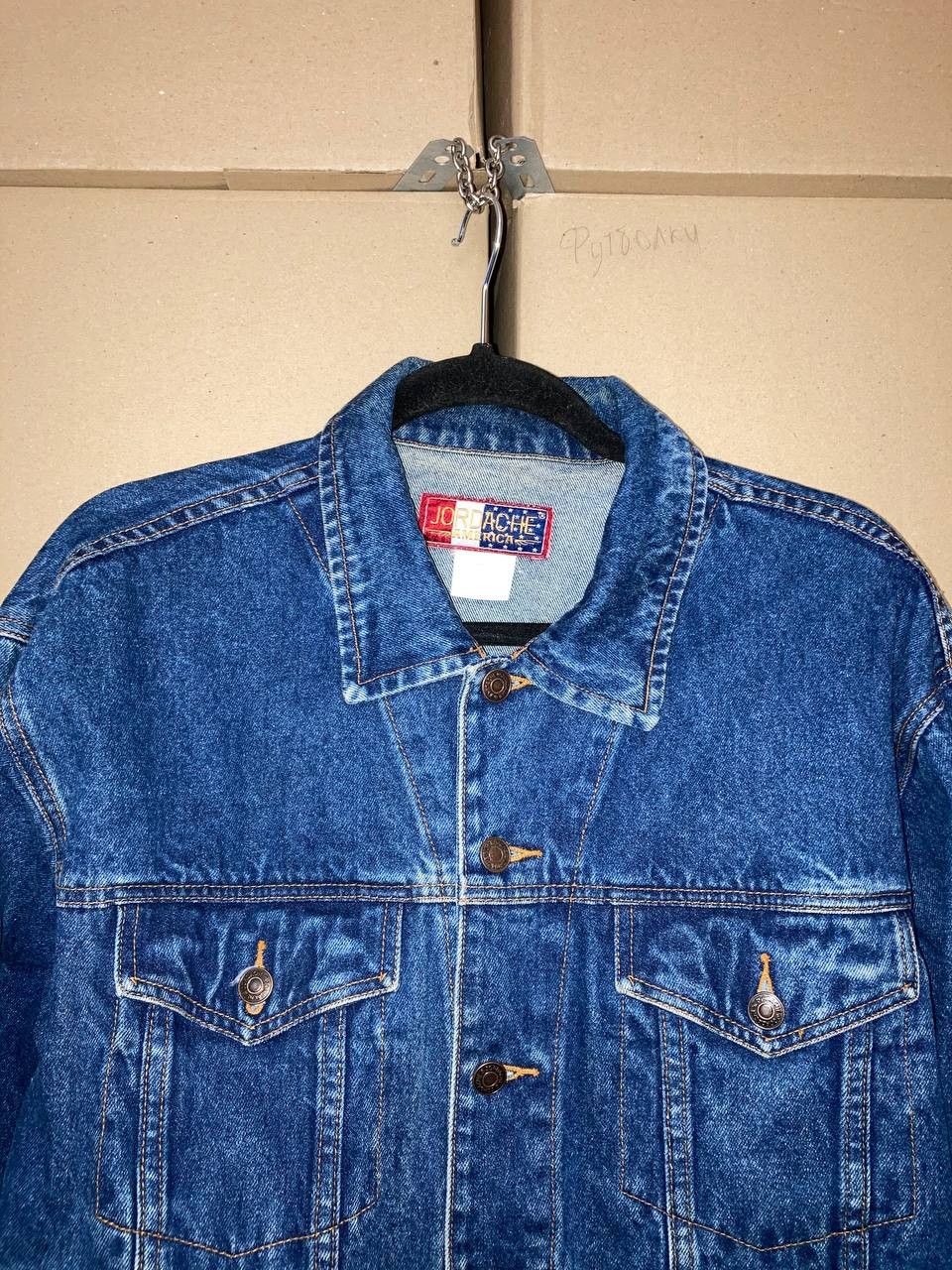 Jordache RARE VINTAGE JORDACHE JACKET DENIM MADE IN USA STREETWEAR Size US M / EU 48-50 / 2 - 6 Thumbnail