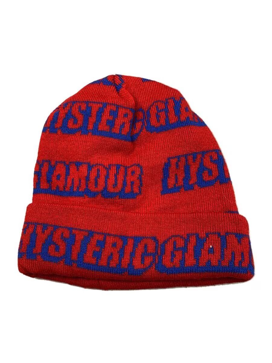 Hysteric Glamour Multi Logo Knit Beanie Size ONE SIZE - 1 Thumbnail