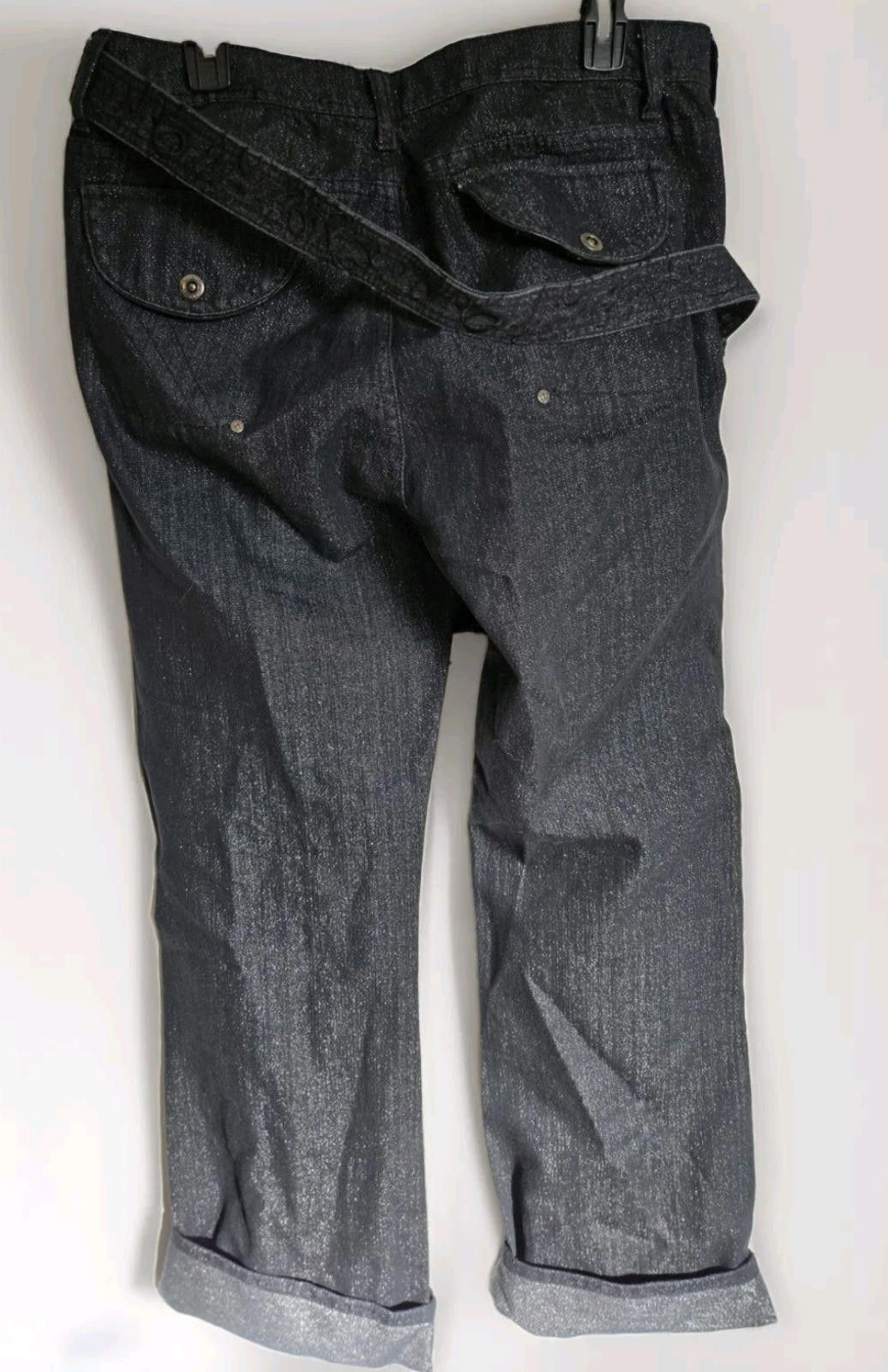 Other AKMDKS Jeanius Level Jeans 38 Gemini Belt Round The Way Fit Size 38" / US 16 / IT 52 - 2 Thumbnail