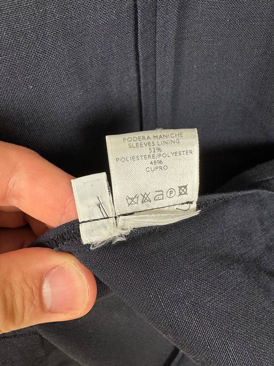 Loro Piana Loro Piana wool&silk Navy Blazer Size US M / EU 48-50 / 2 - 13 Thumbnail