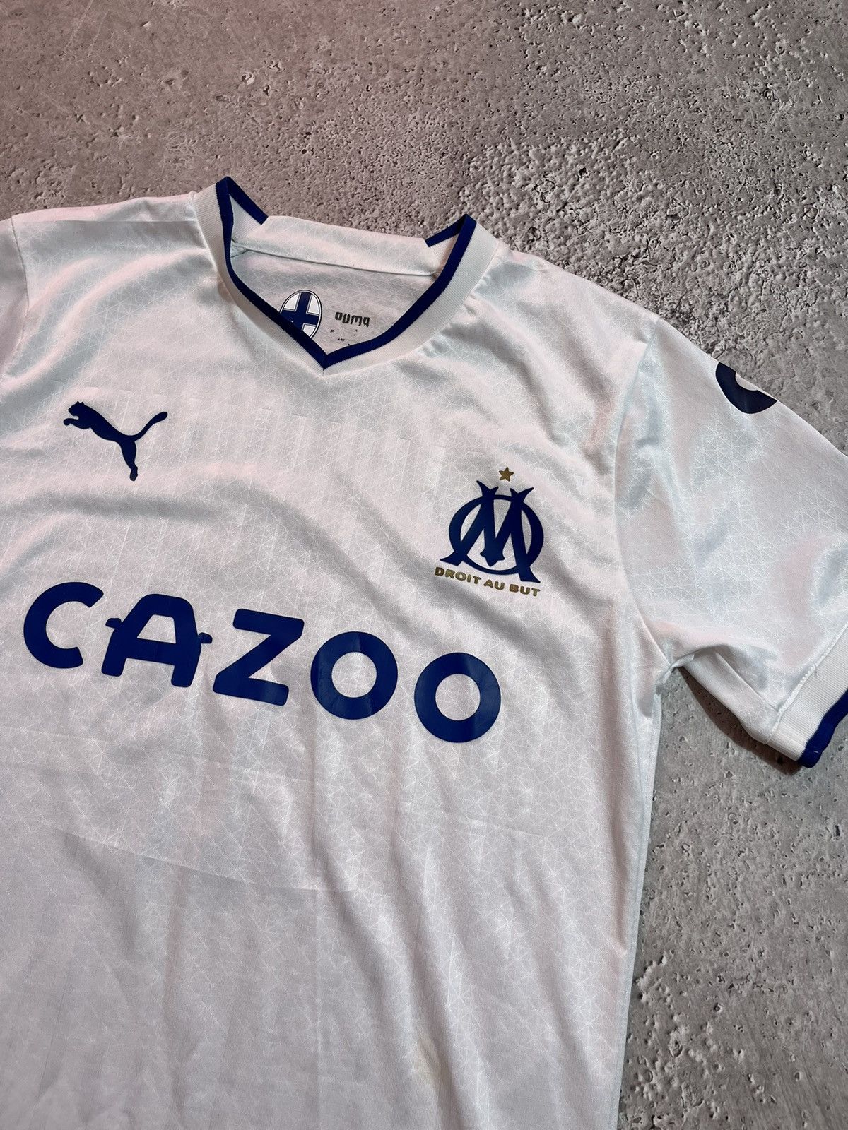 Puma #9 Vitihna Puma Soccer Jersey Droid au But Marseilles Size US S / EU 44-46 / 1 - 2 Thumbnail