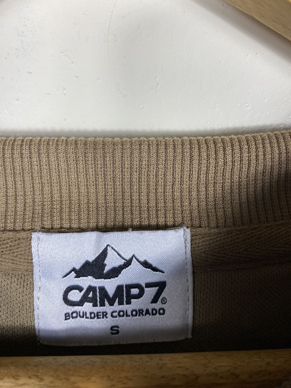 Japanese Brand Camp7 Big Logo Sherpa Sweatshirt Size US S / EU 44-46 / 1 - 6 Thumbnail