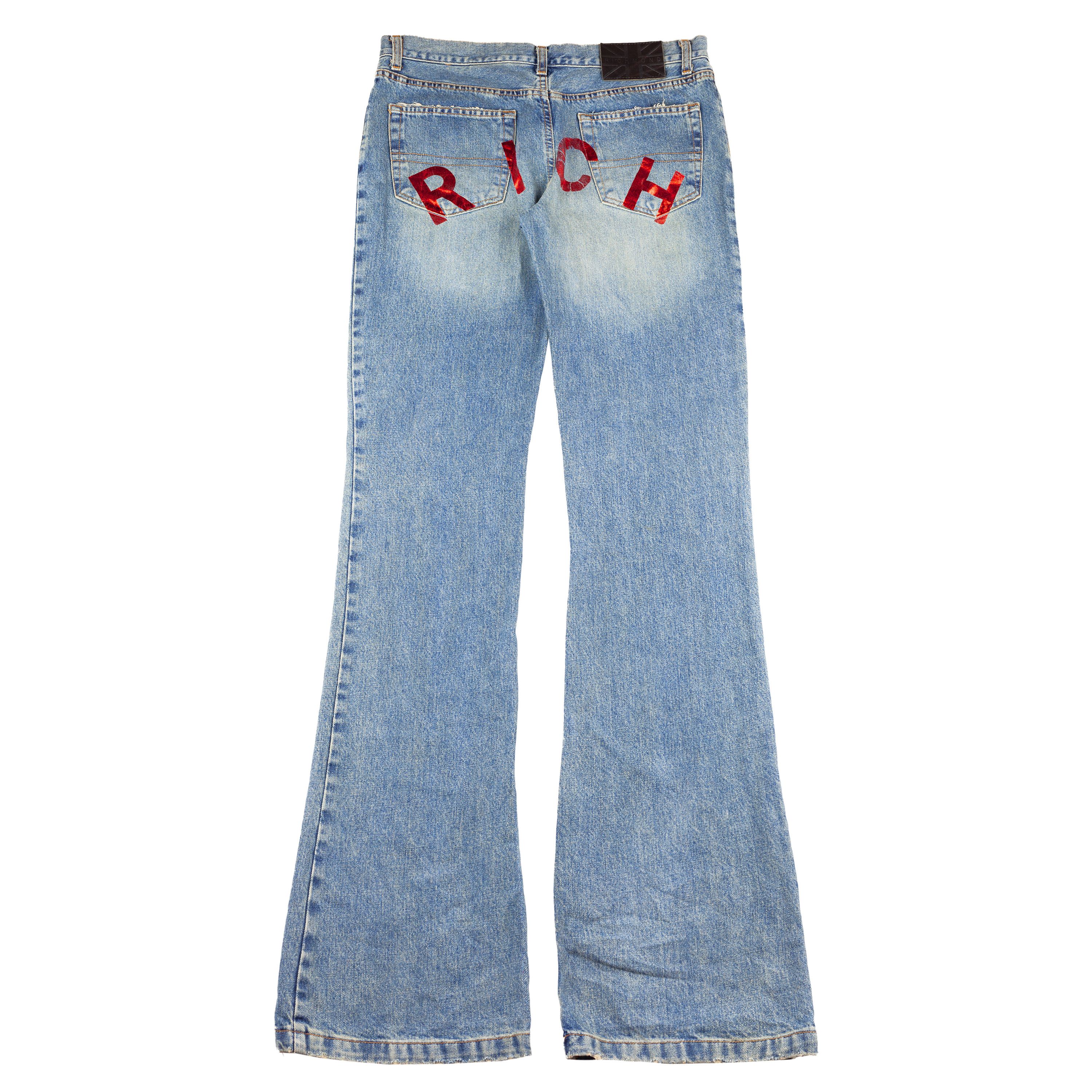 【RICHMOND】the rich white flared jeans Richmond Denim Richmond RICH white flared jeans | Grailed