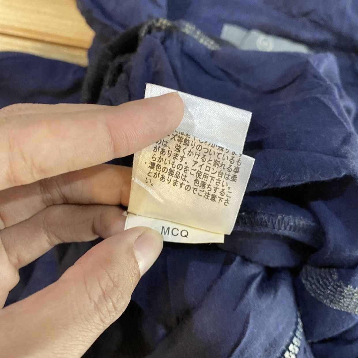 Alexander McQueen × MCQ Alexandr Mcqueen MCQ Blink Big Logo Zipper hoodies Size US XS / EU 42 / 0 - 15 Thumbnail