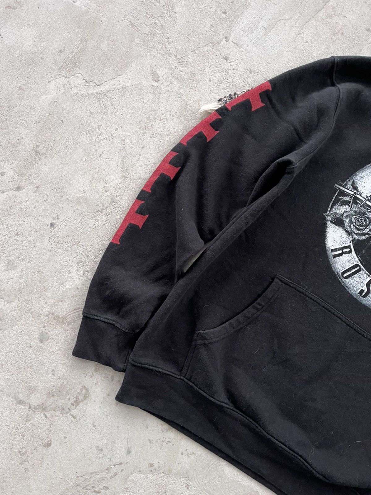 Guns N' Roses Vintage Guns N’Rose Tour Black Multi Logo Y2K Rock Hoodie Size US M / EU 48-50 / 2 - 3 Thumbnail
