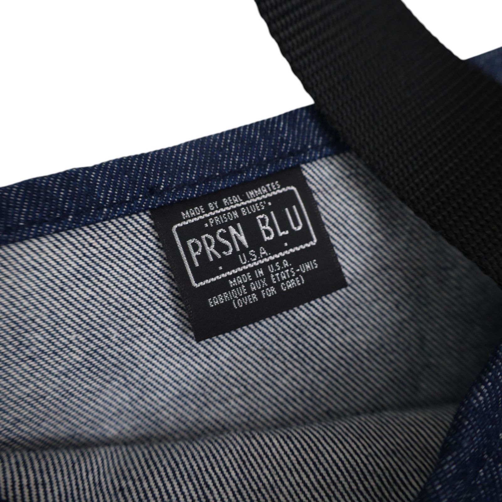 Vintage Vintage Prison Blues Graphic Denim Tote Bag Size ONE SIZE - 6 Thumbnail