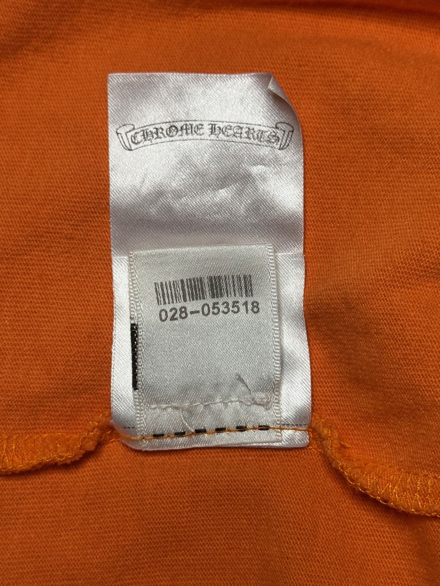 Chrome Hearts Chrome Hearts Orange Vine Dagger T-Shirt Size US M / EU 48-50 / 2 - 11 Thumbnail