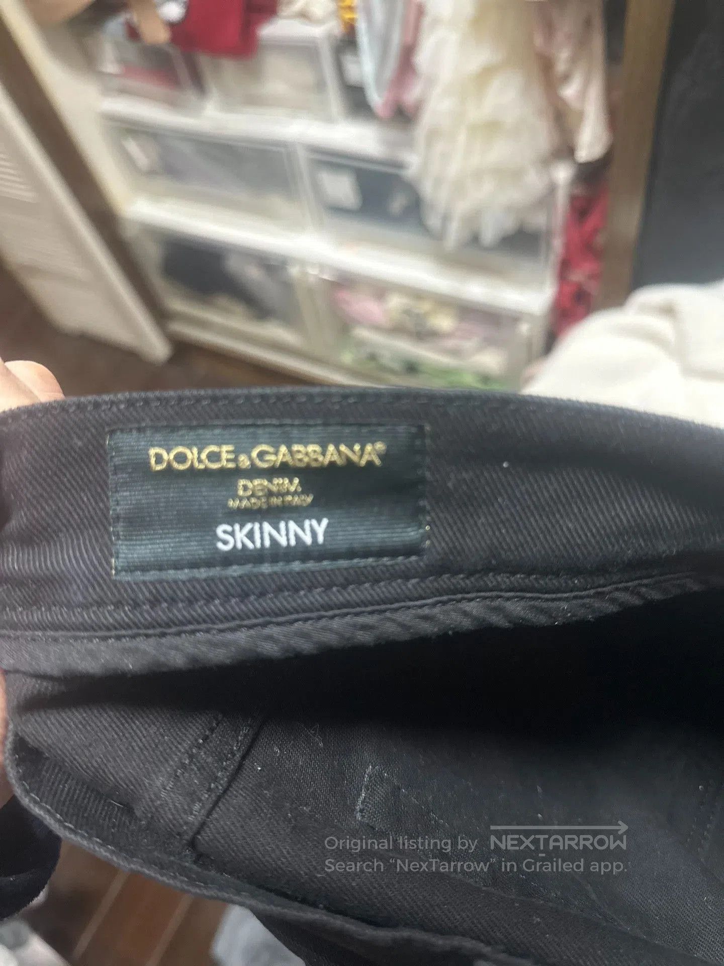 Dolce & Gabbana Dolce & Gabbana Crown Embroidery Jeans 48. Size US 32 / EU 48 - 7 Thumbnail