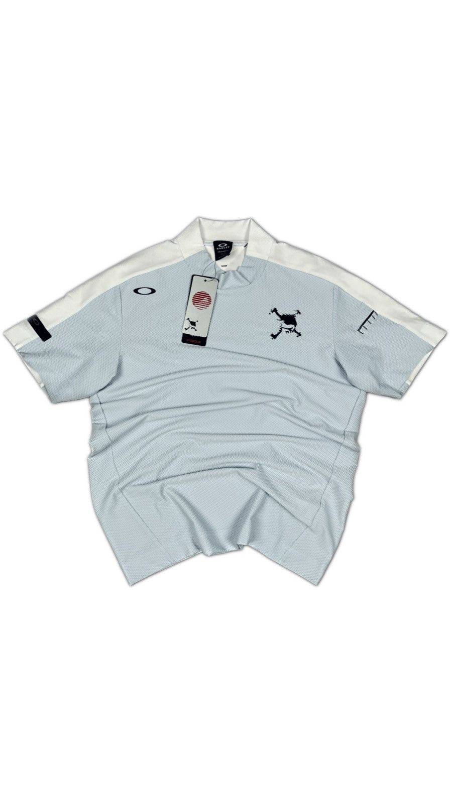 image of Ss 2024 Oakley Field Gear “Japan Collection” - Technical Tee in Baby Blue, Men's (Size Medium)